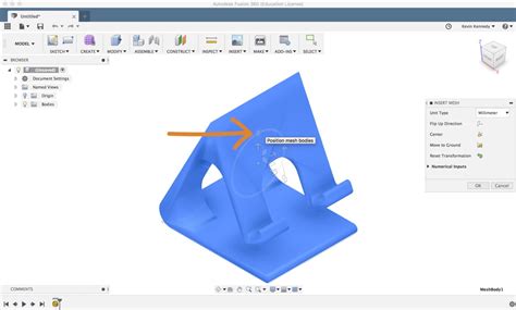 fusion 360 stl to body|How to convert STL Mesh to a Solid Body in Fusion 360 (2022).